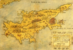 Harta Cipru 1562