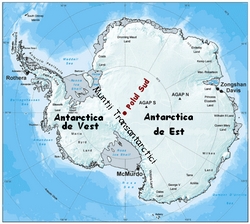 Harta Antarctica