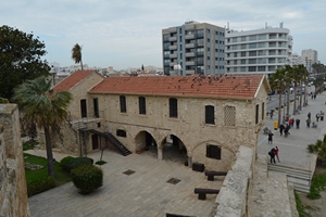 Curtea interioara a Fortului Medieval din Larnaca