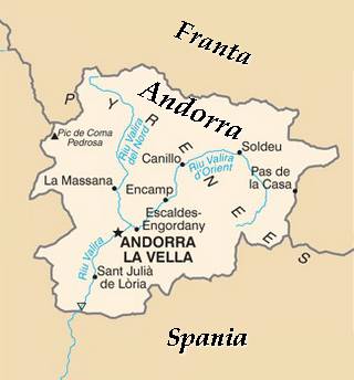 Harta Andorra