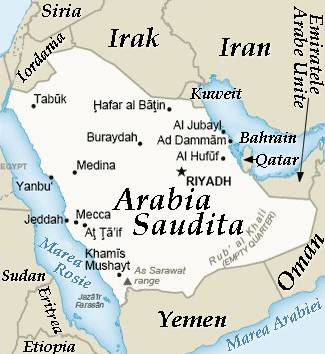 Harta Arabia Saudita