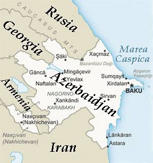 Harta Azerbaidjan