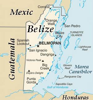 Harta Belize
