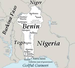 Harta Benin