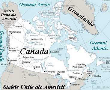 Harta Canada