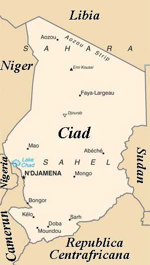 Harta Ciad