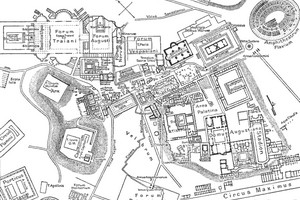 Harta Colosseumului din Roma