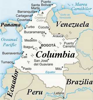 Harta Columbia