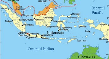 Harta localizare Indonezia