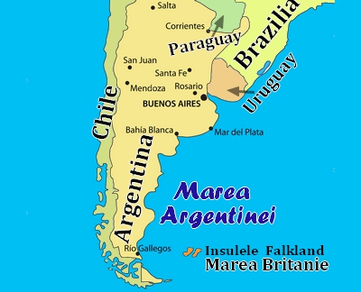 Harta - Marea Argentinei