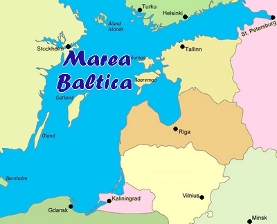 Harta - Marea Baltica