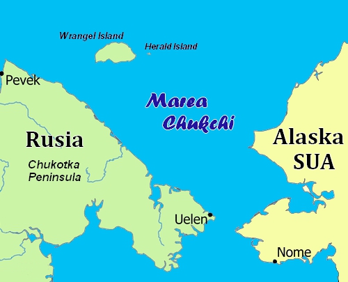 Harta - Marea Chukchi
