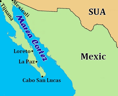 Harta - Marea Cortez
