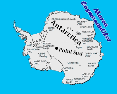 Harta - Marea Cosmonautilor