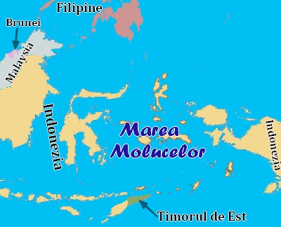 Harta - Marea Molucelor