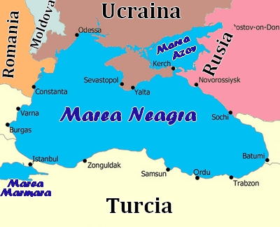 Harta - Marea Neagra
