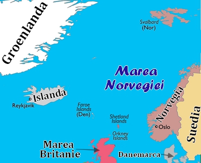 Harta - Marea Norvegiei