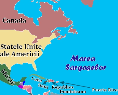 Harta - Marea Sargaselor