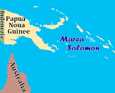 Harta - Marea Solomon