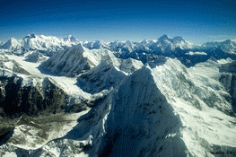 Muntii Himalaya si Varful Everest