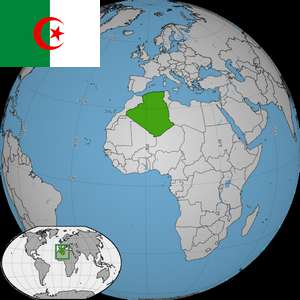 Localizare Algeria