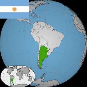 Localizare Argentina