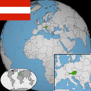 Localizare Austria