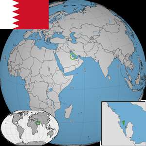 Localizare Bahrain