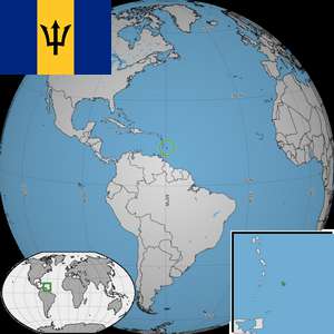 Localizare Barbados