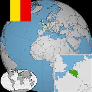 Localizare Belgia