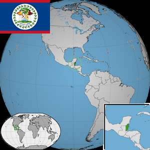 Localizare Belize