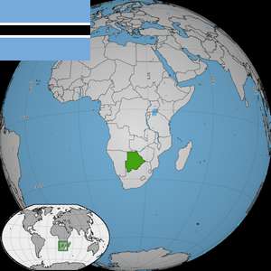 Localizare Botswana