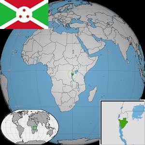 Localizare Burundi