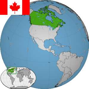 Localizare Canada