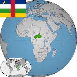 Localizare Republica Centrafricana
