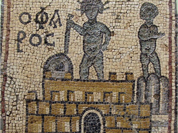Farul din Alexandria - mozaic