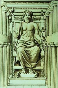 Reproducerea statuii lui Zeus