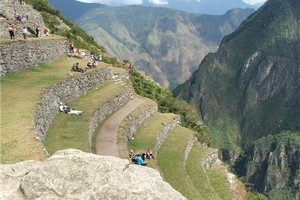 Terasele de la Machu Picchu