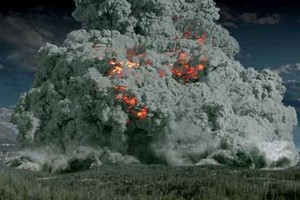 Explozia unui vulcan